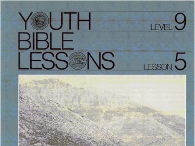 Youth Bible Lesson - Level 9 Lesson 5 - Herbert W. Armstrong