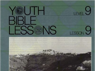 Youth Bible Lesson - Level 9 Lesson 9 - Herbert W. Armstrong