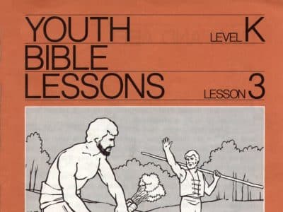 Youth Bible Lesson - Level K Lesson 3 - Herbert W. Armstrong