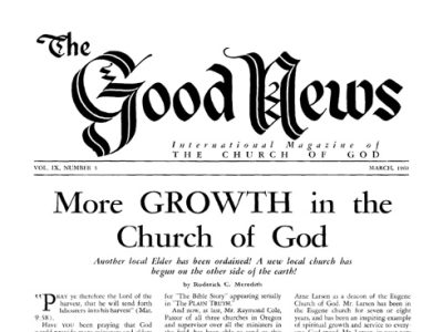The Good News - 1960 March