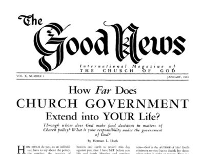The Good News - 1961 January