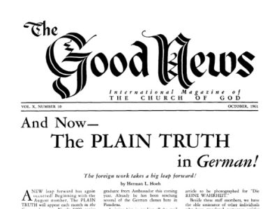 The Good News - 1961 October
